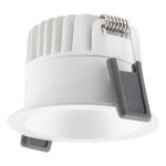 Ledvance LED spot Mørklight Aluminium Hvid 8W 680lm 36D - 930 varm hvid | Udsnit 68mm - IP44 - bedste farvegengivelse - dæmpbar