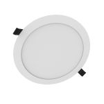 Ledvance Downlight Slim Alu Hvid 19W 1900lm 90D - 830 Varm Hvid | Udsnit 205mm - IP44 