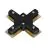 Bright Choice 1-Fase Rail X-Forbindelsesstykke Sort