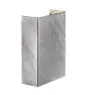 Nordlux Fold 10 Vægbelysning Stål Sølv Up & Down 7.5W 225lm - 830 Varm Hvid