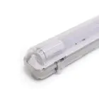 Noxion LED Vandtæt Lysrender Armaturhus Poseidon V2.0 incl. 1x Noxion LED Lysrør T8 Standard Output 15W 1800lm - 865 Dagslys | 120cm